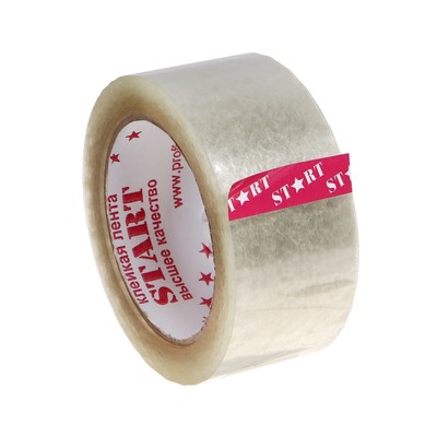 Клейкая лента упаковочная Start 48 мм × 100 м, 40 мкм