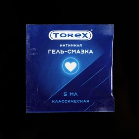 Гель-смазка «Torex» классическая, 5 мл саше 7812119