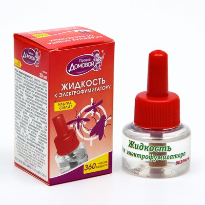 Дополнительный флакон-жидкость от комаров «Домовой Прошка», 45 ночей