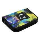 Пенал школьный, 3 секции, 14×21×4 см «Маска» - Фото 2