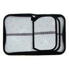 Пенал школьный, 3 секции, 14×21×4 см «Маска» - Фото 4