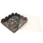 Коробочка для печенья, "Акварельные цветы", 15 х 15 х 3 см (комплект 5 шт) - фото 24286880