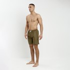 Купальные трусы мужские MINAKU эконом, цвет зелёный, р-р 54 - фото 43124702