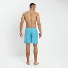 Купальные трусы мужские MINAKU эконом, цвет голубой, р-р 48 - Фото 3