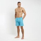 Купальные трусы мужские MINAKU эконом, цвет голубой, р-р 48 - Фото 4