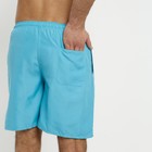 Купальные трусы мужские MINAKU эконом, цвет голубой, р-р 50 - Фото 6