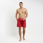 Купальные трусы мужские MINAKU эконом, цвет красный, р-р 54 - Фото 6