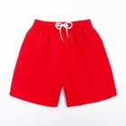 Купальные трусы мужские MINAKU эконом, цвет красный, р-р 54 - Фото 7