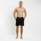 Плавки купальные мужские однотонные, MINAKU цвет чёрный, размер 50 - фото 40281664