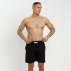 Плавки купальные мужские однотонные, MINAKU цвет чёрный, размер 56 - фото 321329032