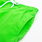 Плавки купальные мужские однотонные, MINAKU цвет зелёный, размер 50 - Фото 6