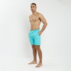 Плавки купальные мужские однотонные, MINAKU цвет мятный, размер 48 7425695