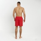 Купальные трусы мужские однотонные MINAKU цвет красный, р-р 48 - фото 805299606