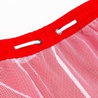 Плавки купальные мужские однотонные, MINAKU цвет красный, размер 56 - фото 48827026