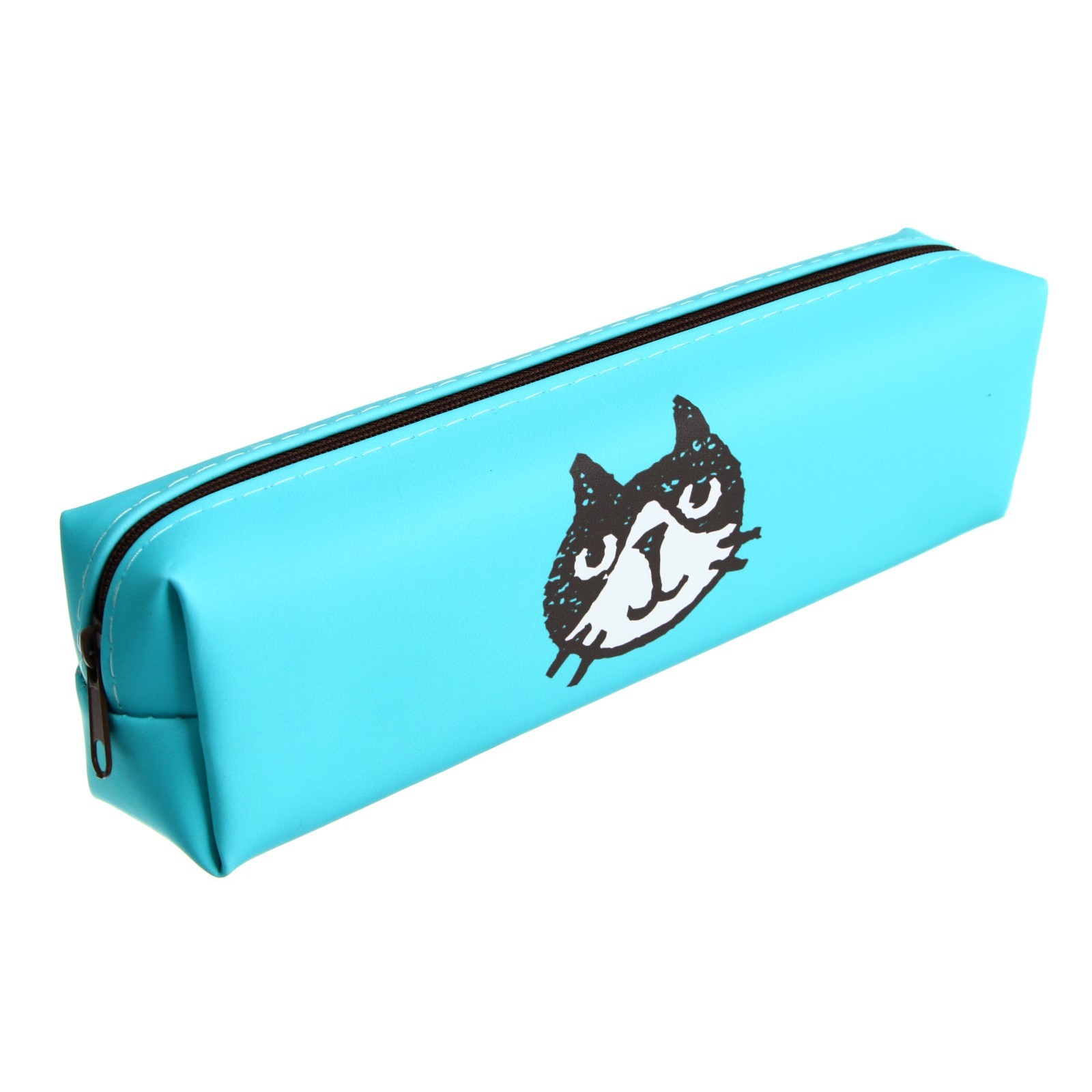 Пенал на молнии для девочек / Для канцелярских принадлежностей / Ручек , каранда