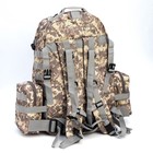 Рюкзак тактический "Storm tactic" мужской, MOLLE, подсумки, 50 л, камуфляж цифра серая 7529144 - фото 13958559