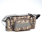 Рюкзак тактический туристический Storm tactic, 50 л, с карманами, расцветка пиксели, серый - Фото 5