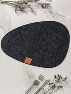 Салфетка сервировочная на стол Доляна «Грэй», 33.5×38.4 см, толщина 4 мм, чёрная - Фото 3