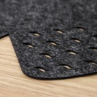 Салфетки - вкладыши для посуды Доляна «Грэй», 2 шт., 38×38 см - Фото 5