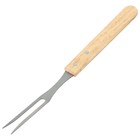 Набор для барбекю Maclay: нож, вилка, щипцы, 33 см - Фото 7