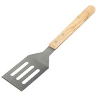Набор для барбекю Maclay: вилка, щипцы, лопатка, нож, 33 см - фото 10050276