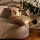 Чехол на подушку Этель "Tropics time", 40*40 см, 100 п/э, велюр - фото 808075542