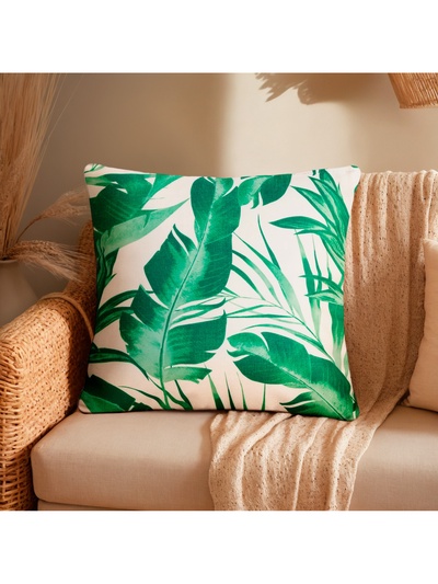 Наволочка декоративная «Этель» Tropics, 40×40 см, велюр