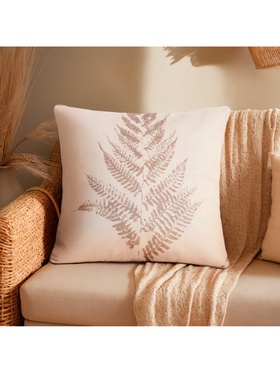 Наволочка декоративная Этель «Leaf», 40×40 см, 100 п/э, велюр