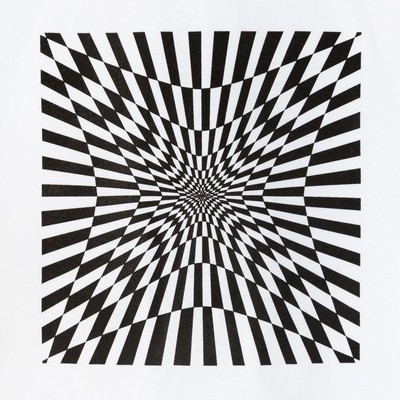 Футболка женская MINAKU Abstraction белая, размер 46