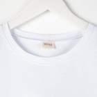 Футболка женская MINAKU «Abstraction» цвет белый, размер 52 - фото 21549874