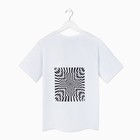 Футболка женская MINAKU «Abstraction» цвет белый, размер 54 7627343