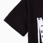 Футболка детская MINAKU «Берёза», цвет чёрный, рост 158 7627362