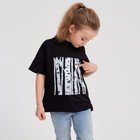 Футболка детская MINAKU «Берёза», цвет чёрный, рост 158 7627362