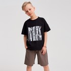 Футболка детская MINAKU «Берёза», цвет чёрный, рост 158 7627362