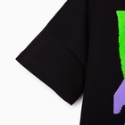 Футболка детская MINAKU Graffiti, цвет чёрный, рост 104 - фото 804795228 Футболка детская MINAKU Graffiti, цвет чёрный, рост 104 - фото 804795228