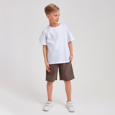 Футболка детская MINAKU: Future, белая, рост 104 см