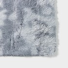 Коврик для дома Доляна «Пушистик», 45×120 см, цвет серый - Фото 2