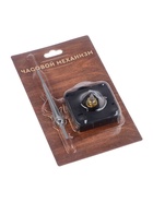 Часовой механизм со стрелками «Соломон-5», плавный ход, шток 16 мм, стрелки 72/92/90 мм, серебристые - Фото 4