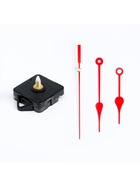 Часовой механизм со стрелками «Соломон-7», плавный ход, шток 16 мм, стрелки 70/92/90 мм, красные - Фото 2