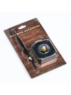 Часовой механизм со стрелками «Соломон-14», плавный ход, шток 16 мм, стрелки 70/110/108 мм, чёрные - Фото 4