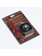 Часовой механизм со стрелками «Соломон-16», плавный ход, шток 16 мм, стрелки 90/120/115 мм, красные - Фото 4