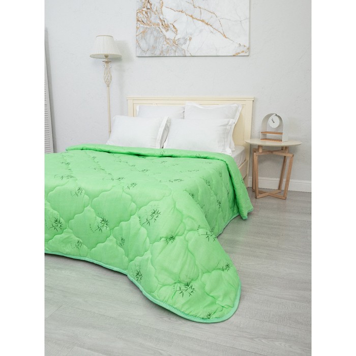 Одеяло «Бамбук», размер 145x205 см, 300 гр, цвет МИКС - Фото 1