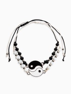 Браслеты парные «Неразлучники. Инь-ян», блеск, 2 шт. чёрный, белый, d=7 см - Фото 1