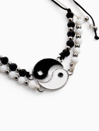 Браслеты парные «Неразлучники. Инь-ян», блеск, 2 шт. чёрный, белый, d=7 см - Фото 5