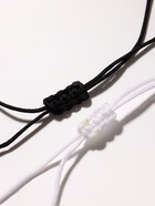 Браслеты "Неразлучники" инь-ян, блеск, цвет чёрно-белый в серебре - фото 809221241