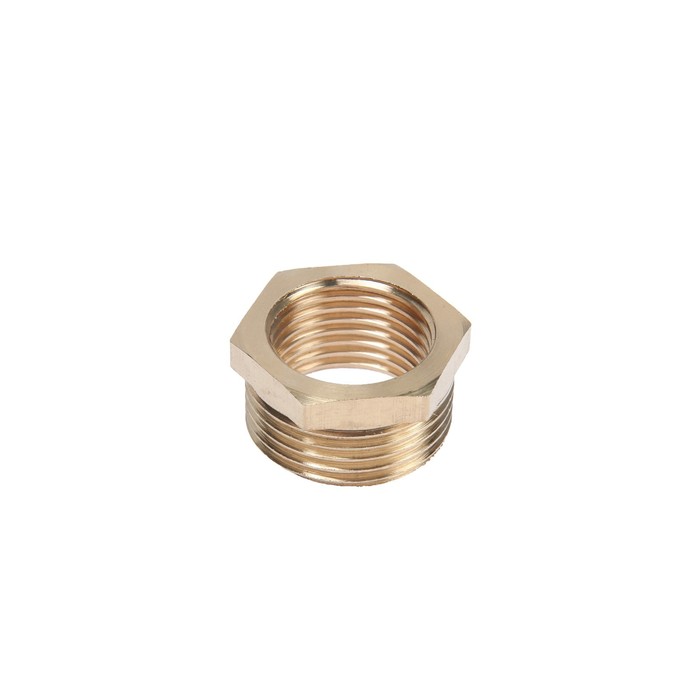 

Футорка ZEIN, 3/4" х 1/2", наружная/внутренняя резьба, латунь