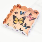 Коробочка для печенья, "Акварельные бабочки", 12 х 12 х 3 см - Фото 3