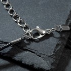 Кулон унисекс «Коготь орла», цвет белый в серебре на чёрном шнурке, 45 см - Фото 2