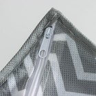 Органайзер для хранения белья «Симетро», 8 ячеек, 29×14×10 см, цвет серый - фото 92962