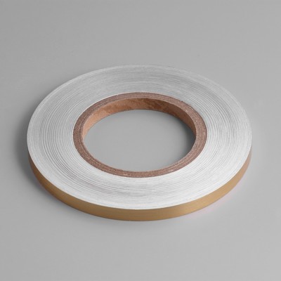 Лента клейкая декоративная упаковочная TAKE IT EASY «Металлик», 50 м, ширина 10 мм, цвет золотой